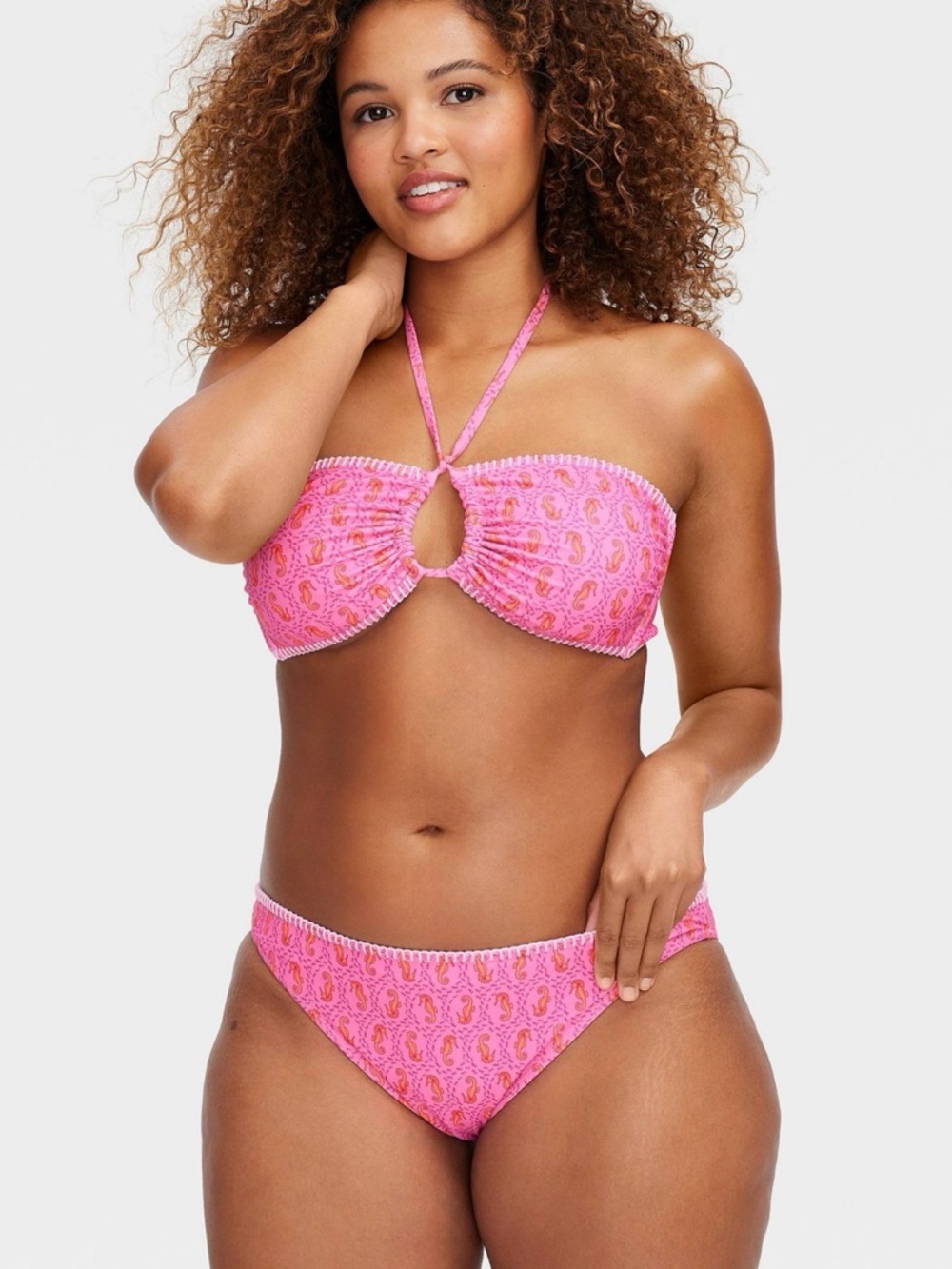 Reversible Seahorse Bikini Set from Roller Rabbit x Target NWT szXL - Picture 2 of 15